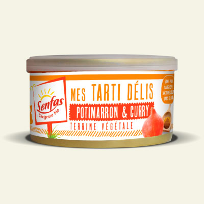 Tarti&rsquo;Délis Potimarron-Curry