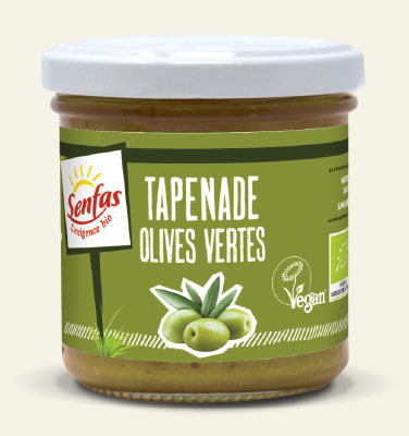 Tapenade d&rsquo;Olives Vertes