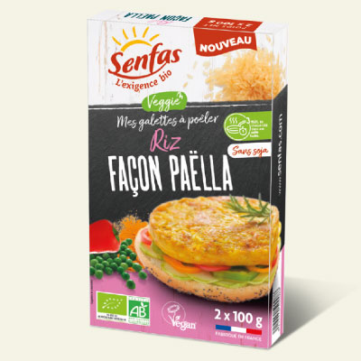 Galette Riz Façon Paella