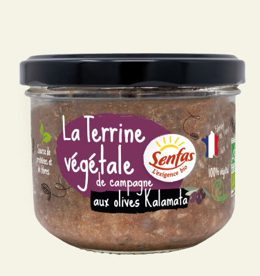 Terrine aux Olives Kalamata Végétale