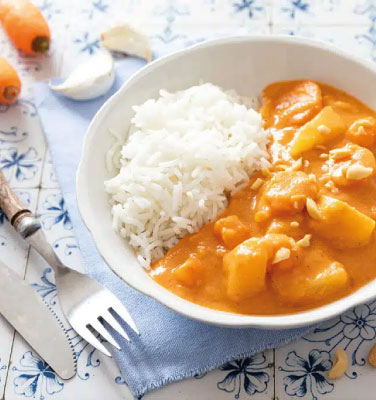 Mafé de Légumes et Beurre de Cacahuètes