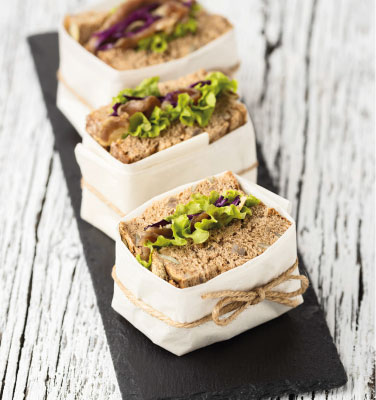 Muffin anglais à la Terrine Végétale de Campagne